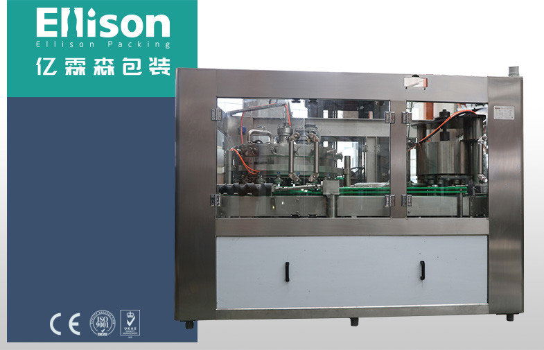 Carbonated Aluminum Pet Beverage Can Filling Machine With Mechanical Driven Type